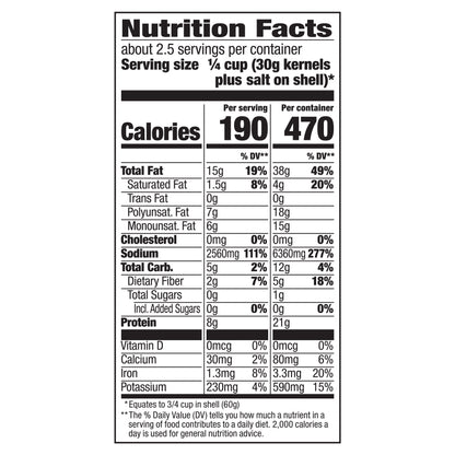 DAVID Seeds Original Salted and Roasted Sunflower Seeds, Keto Friendly Snack, 5.25 OZ Bag