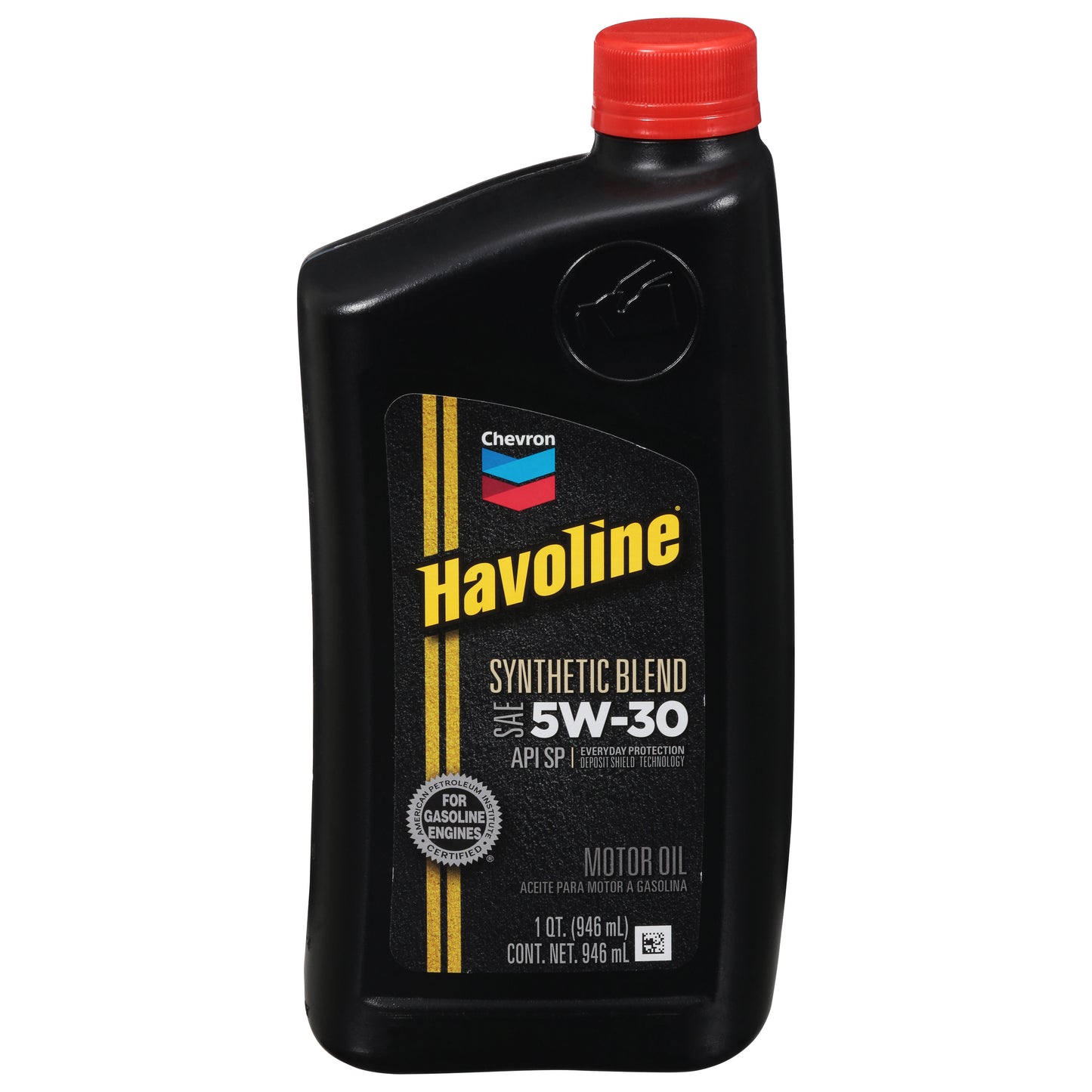Havoline 5W-20 Synthetic Blend Motor Oil 1 qt