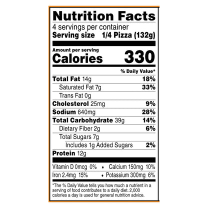 Tony's Pepperoni Pizza 18.56 oz