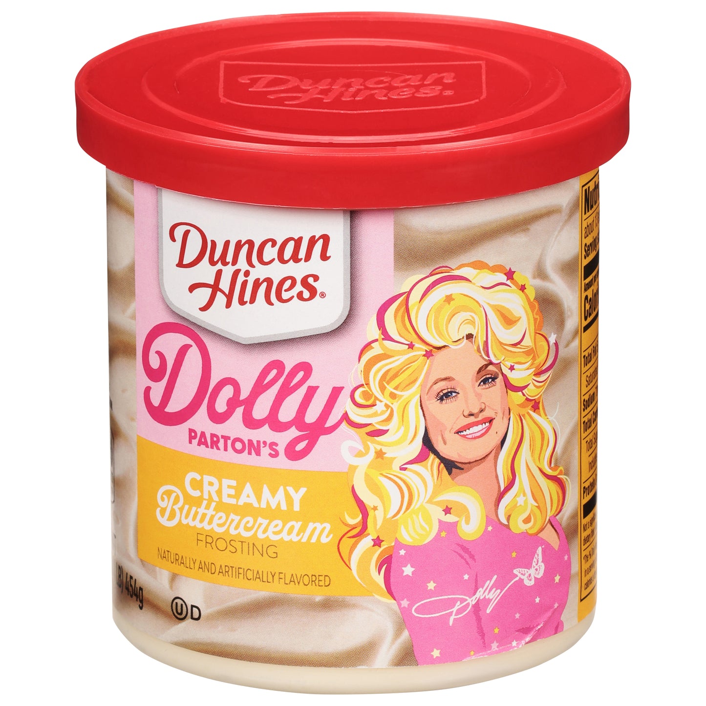 Duncan Hines Dolly Parton's Creamy Buttercream Frosting 16 oz