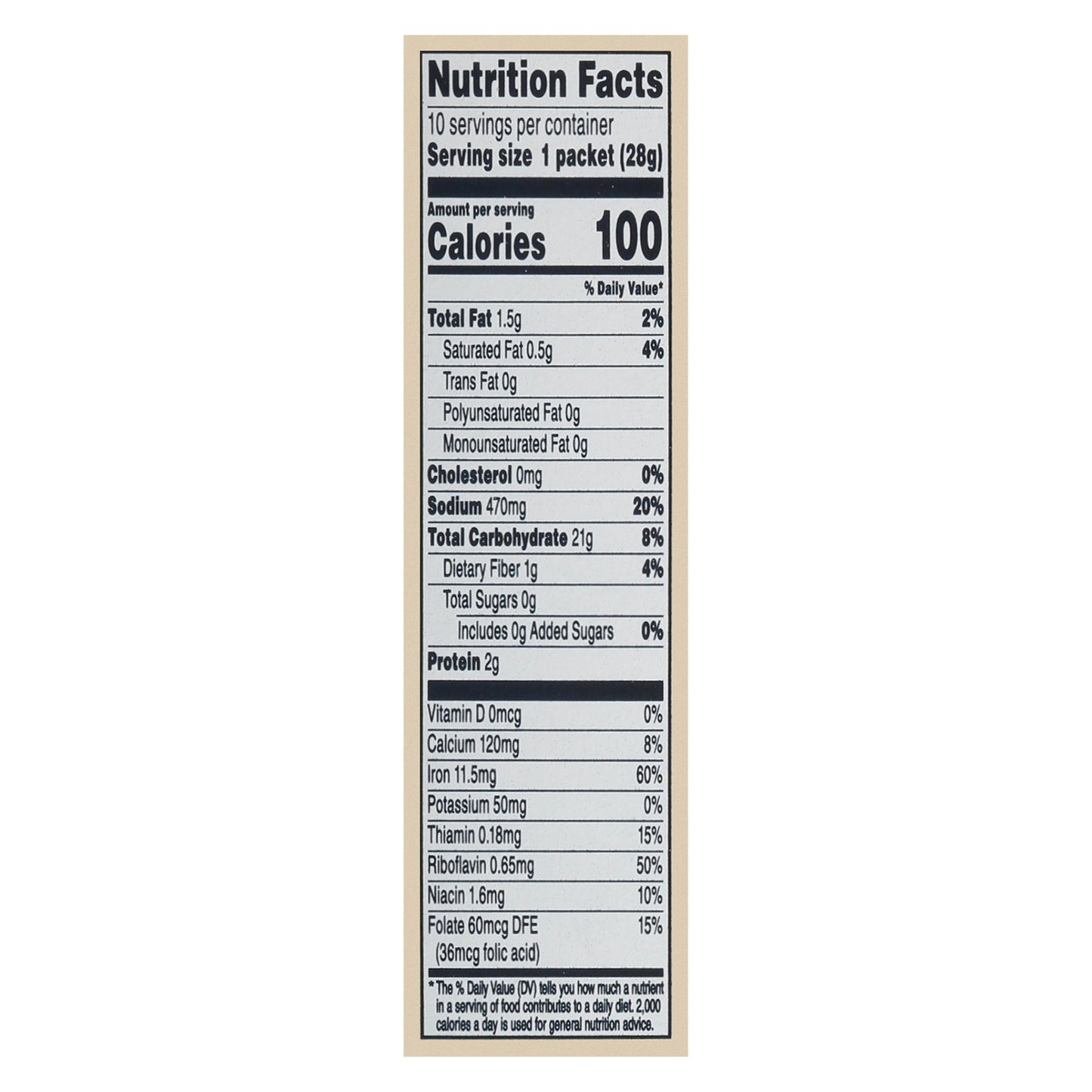 Quaker Cheddar Cheese Flavor Instant Grits 10 - 0.98 oz Packets