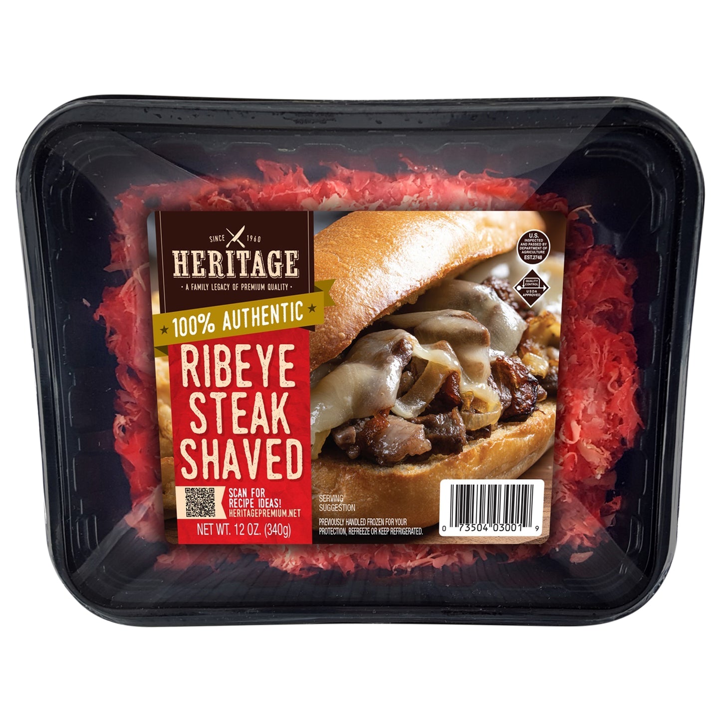 Heritage Shaved Ribeye