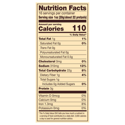 Snyder's of Hanover Family Size Snaps Pretzels 16 oz