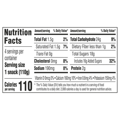 Jell-O Original Chocolate Vanilla Swirls Artificially Flavored Ready-to-Eat Pudding Snack Cups, 4 ct Cups