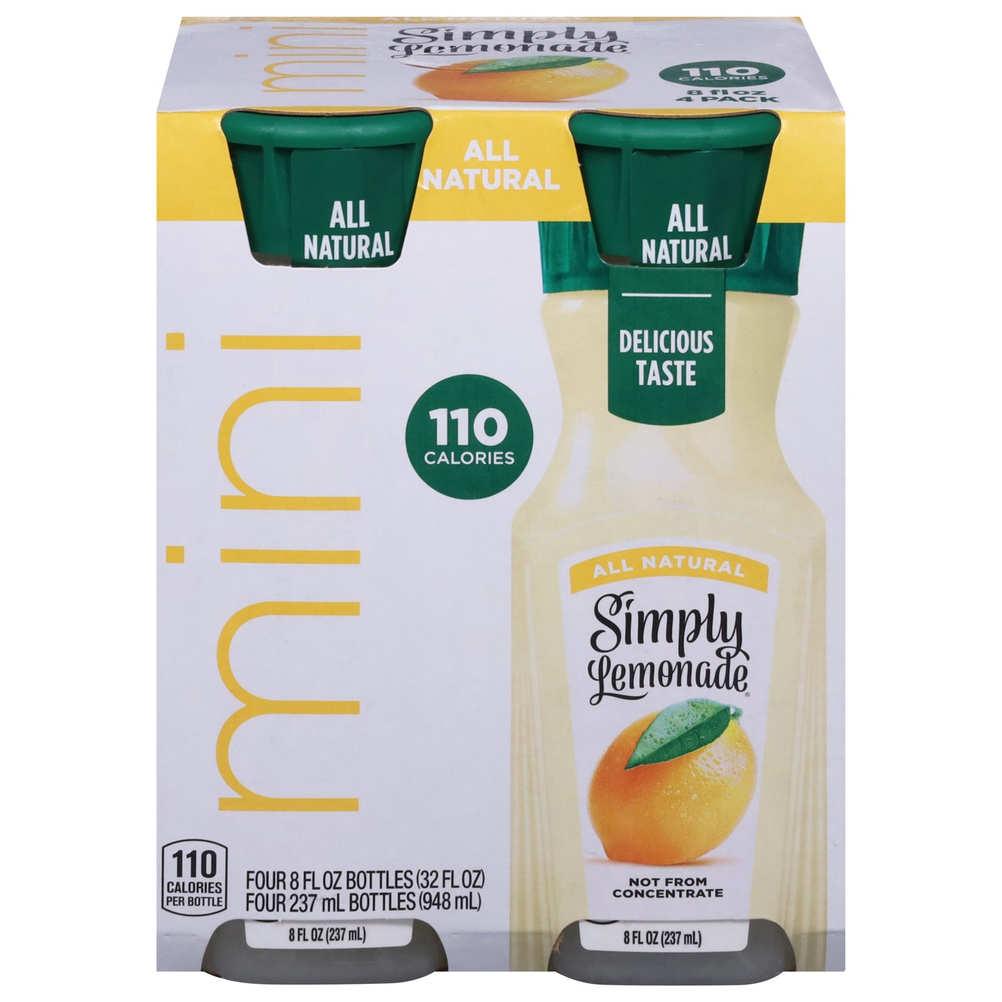 Simply Lemonade Mini 4 - 8 fl oz bottles