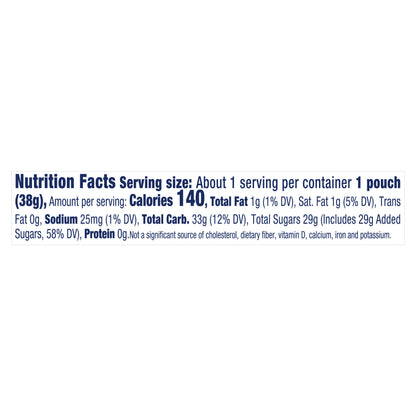 Sweetarts 05675 159423 Giant Chewy Assorted 1.35 oz