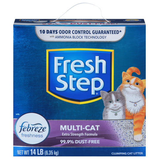 Fresh Step Multi-Cat Cat Litter 14 lb
