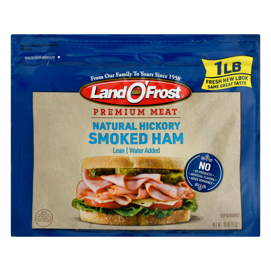 Land O Frost Premium Meat Smoked Natural Hickory Ham 16 oz