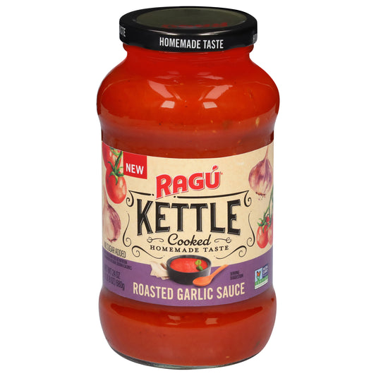 Ragu No Sugar Added Kettle Cooked Roasted Garlic Sauce 24 oz