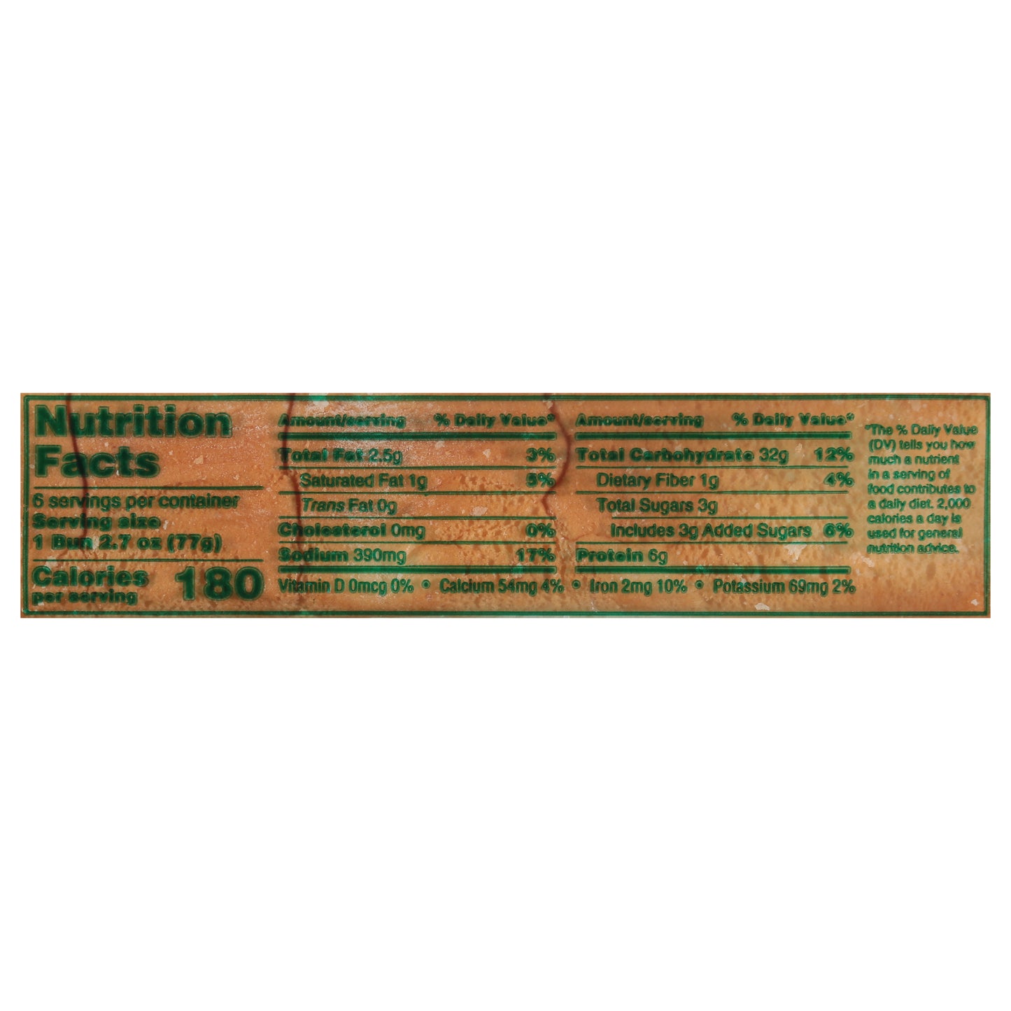 Korda's Coney Island Footlongs Hot Dog Buns 6 ea