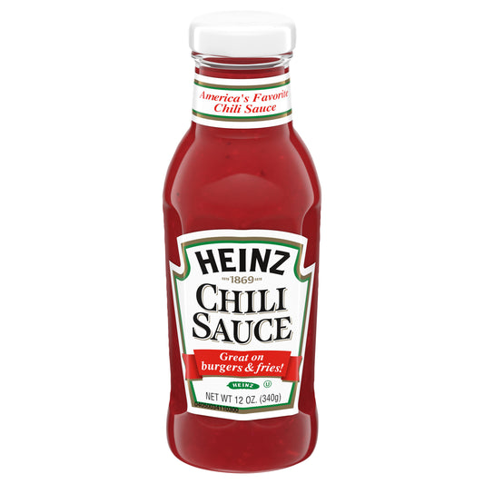 Heinz Chili Sauce, 12 oz Bottle