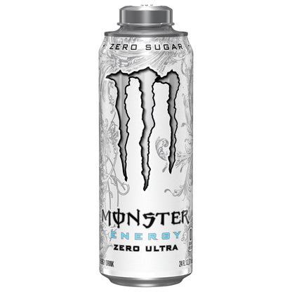 Monster Energy Zero Sugar Zero Ultra Energy Drink 24 fl oz
