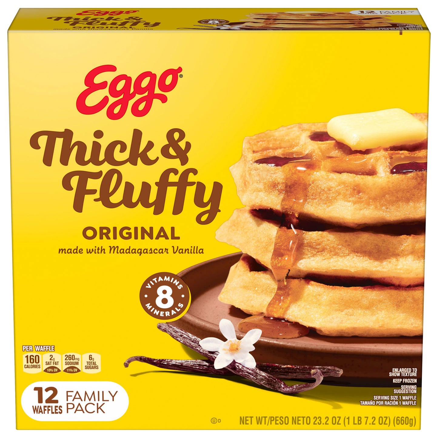 Kellogg's® Eggo® Thick and Fluffy Original Frozen Waffles