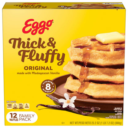 Kellogg's® Eggo® Thick and Fluffy Original Frozen Waffles