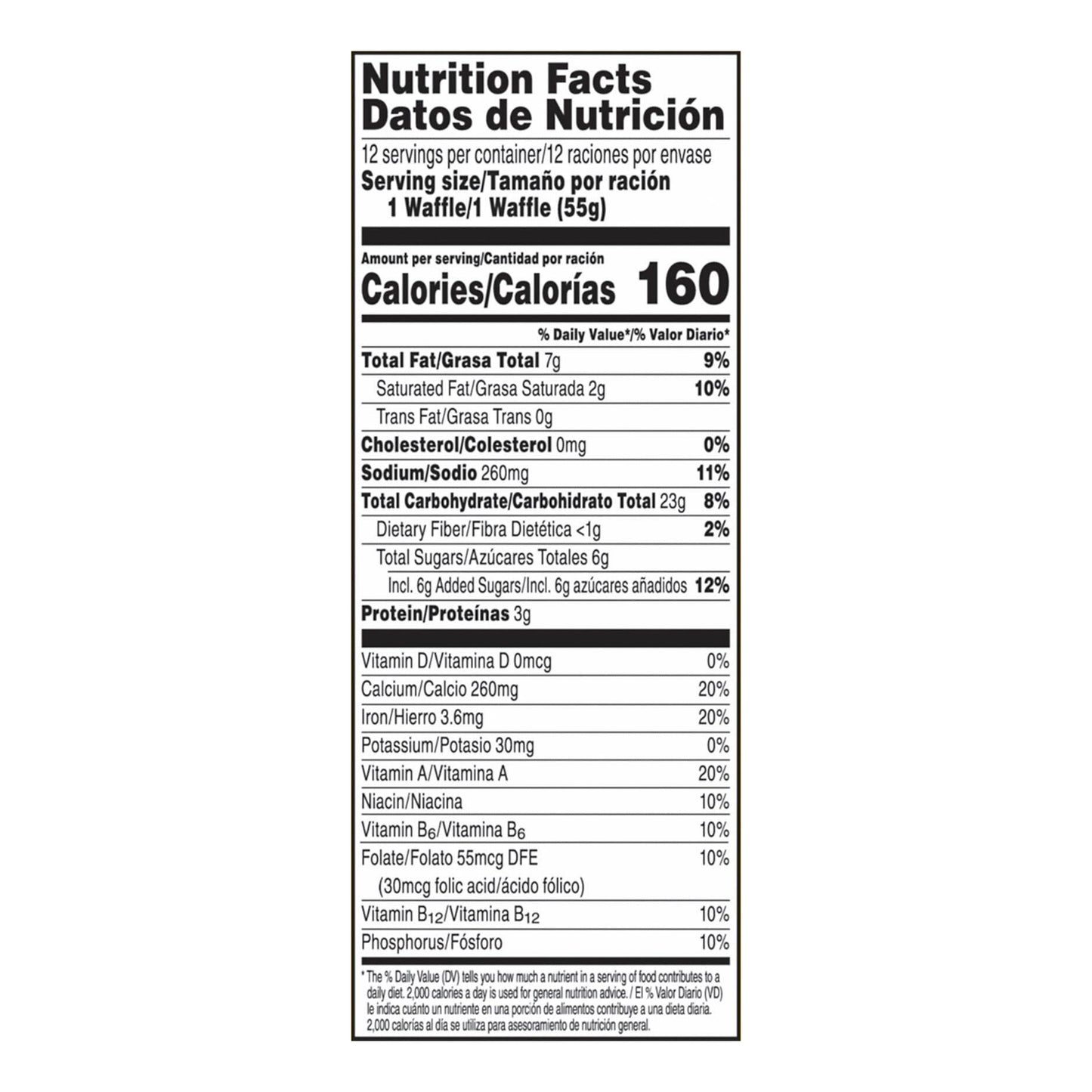 Kellogg's® Eggo® Thick and Fluffy Original Frozen Waffles