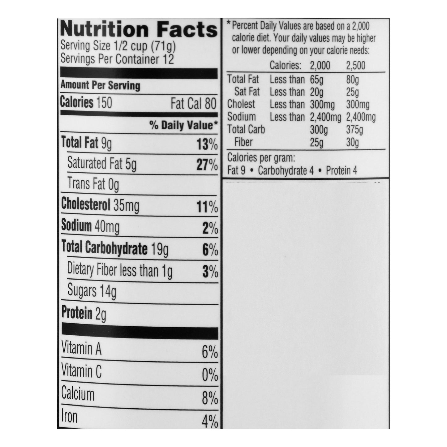 Mayfield Creamery Premium Chocolate Ice Cream 1.5 qt