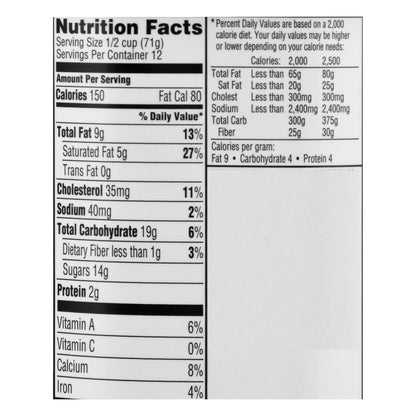 Mayfield Creamery Premium Chocolate Ice Cream 1.5 qt