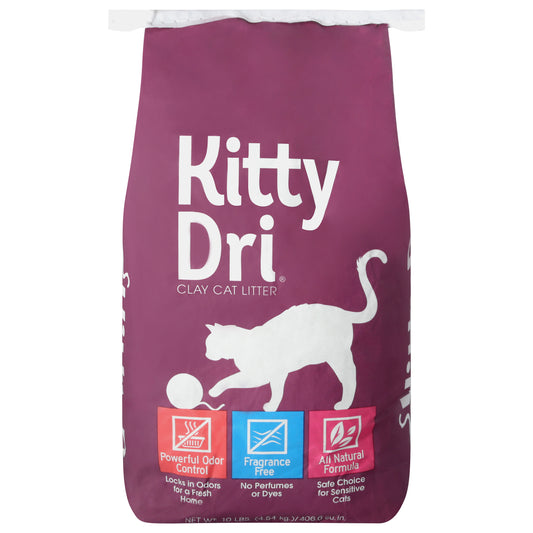 Kitty Dri Clay Cat Litter 10 lbs