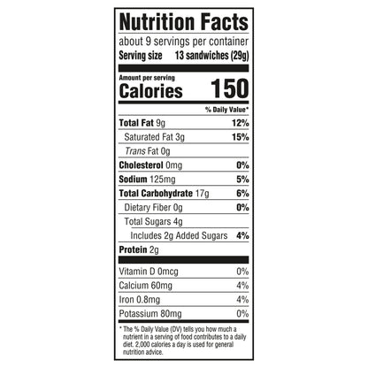 RITZ Bits Cheese Sandwich Crackers, 8.8 oz