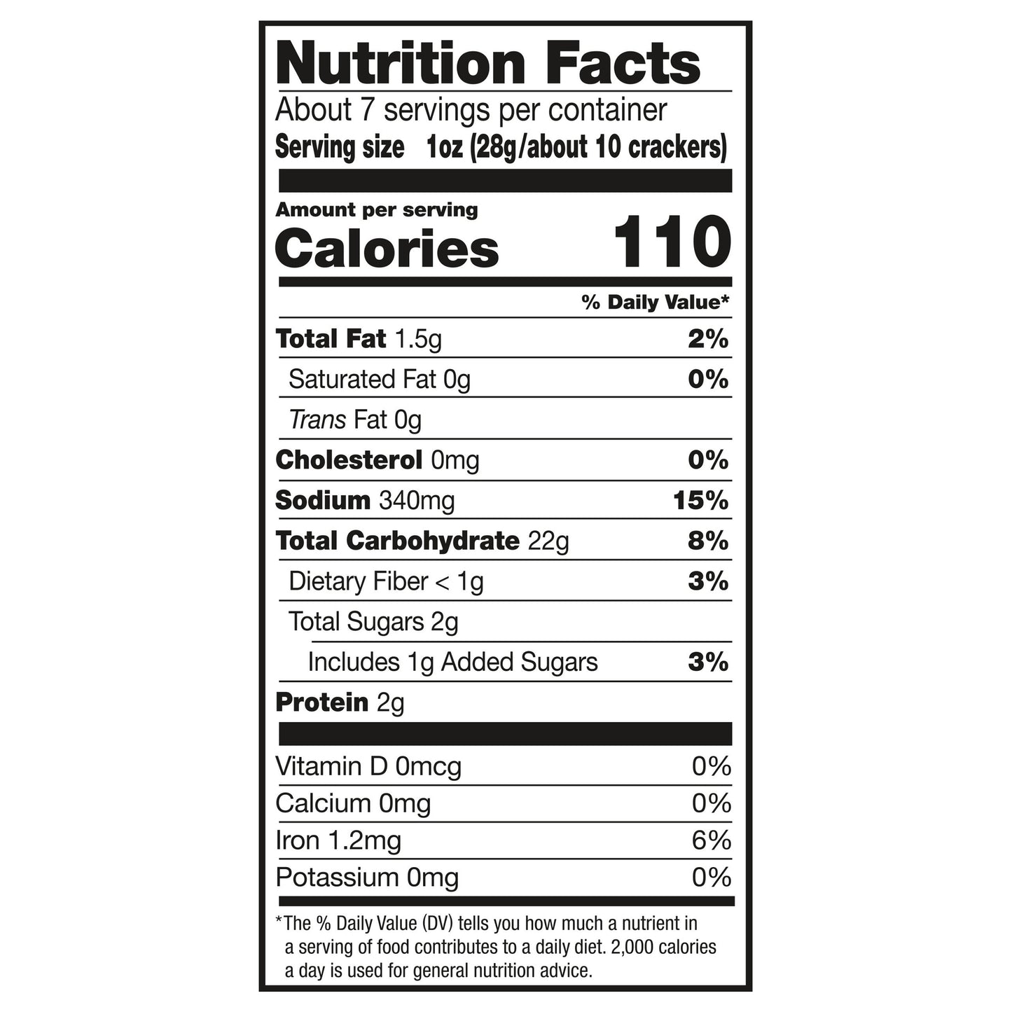 Snack Factory Deli Style Garlic Parmesan Pretzel Crisps 7.2 oz