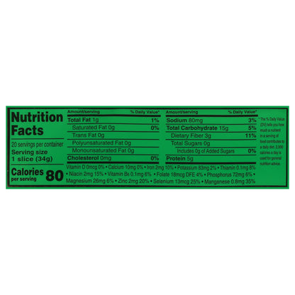 Food for Life Ezekiel 4:9 Flourless Sprouted Grain Sesame Bread 24 oz
