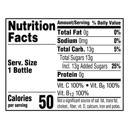 Tum-E Yummies Fruit Punch Party, Naturally Fruit Flavored Water Drink, 10.1 fl oz