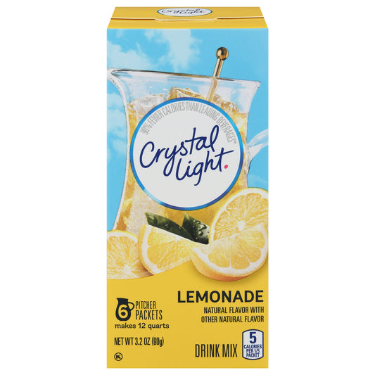 Crystal Light 6 Packets Lemonade Drink Mix 6 ea