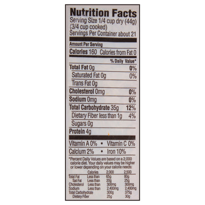 Zatarain's White Rice - Parboiled Long Grain, 2 lb