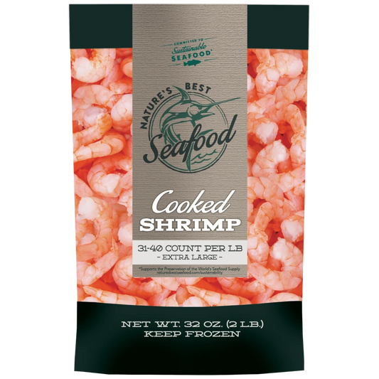 Nature's Best Seafood Cooked Shrimp 31/40