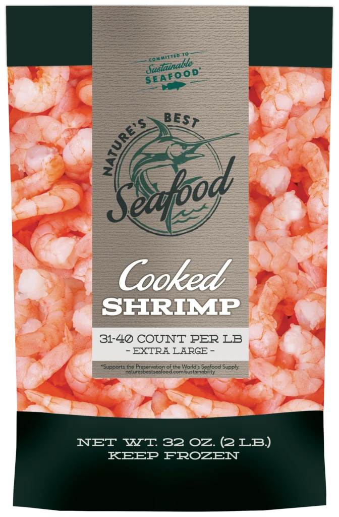 Nature's Best Seafood Cooked Shrimp 31/40