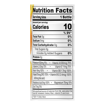 BODYARMOR Zero Sugar Orange Bottle, 16 fl oz