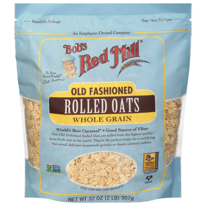 Bob's Red Mill Whole Grain Old Fashioned Rolled Oats 32 oz