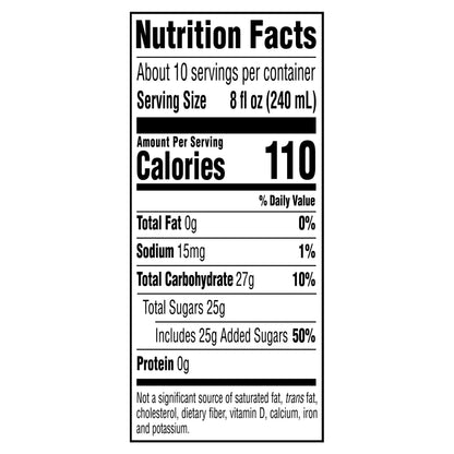 Simply Lemonade w/ Raspberry Bottle, 76 fl oz