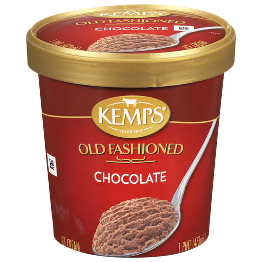 Kemps Old Fashioned Chocolate Ice Cream 1 pt