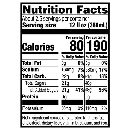 Gatorade® Red Fruit Punch Sports Drink Bottle
