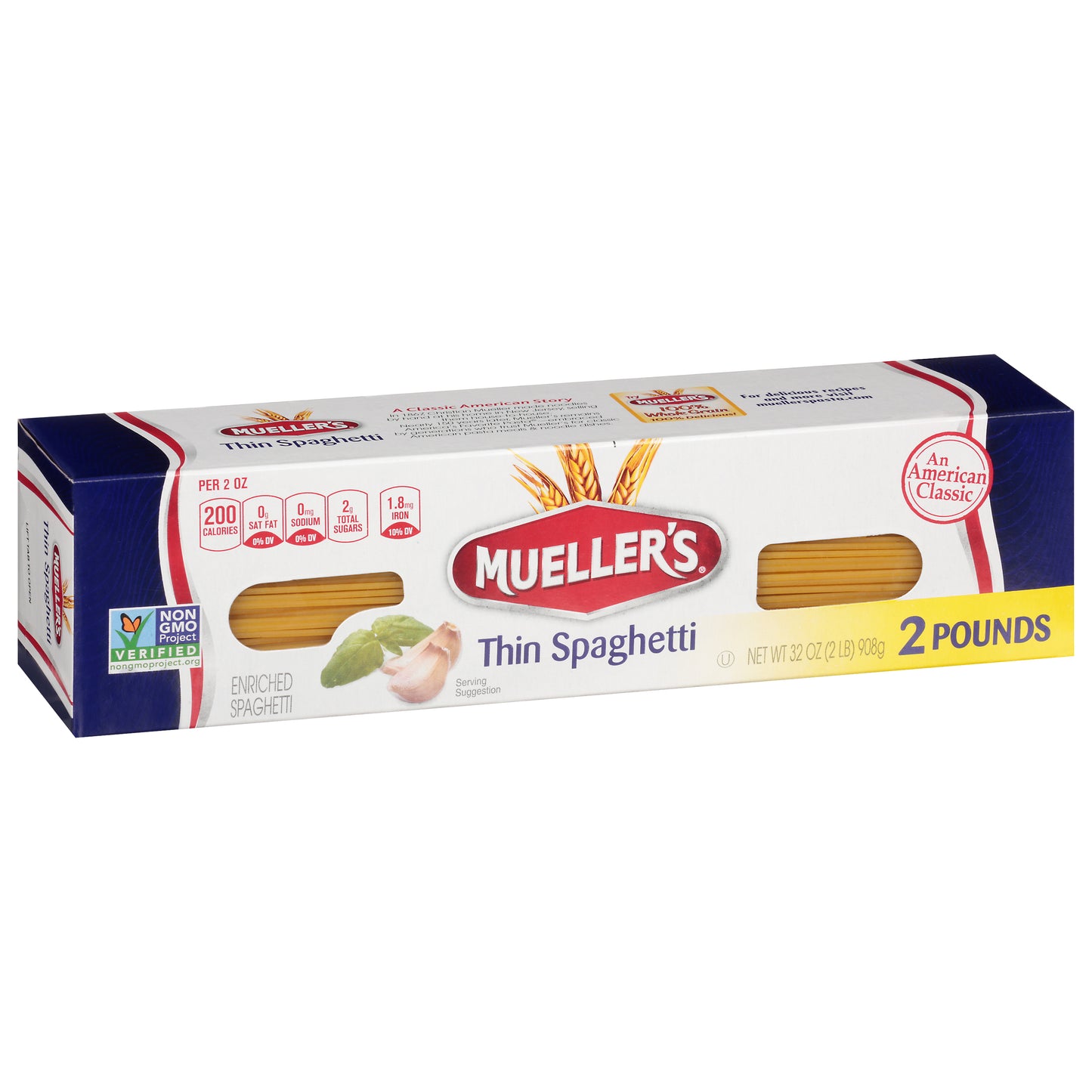 Mueller's Thin Spaghetti 32 oz