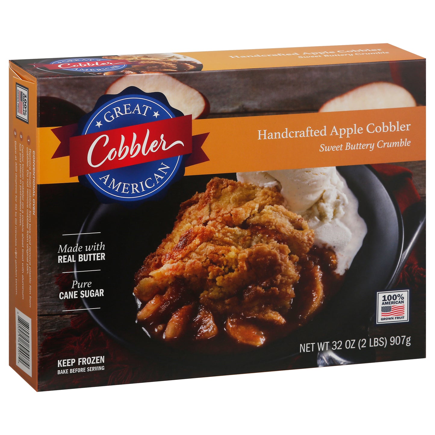 Great American Cobbler Handcrafted Apple Cobbler 32 oz