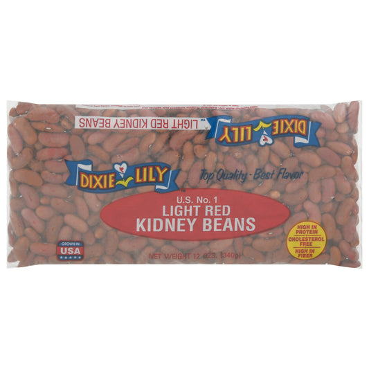 Dixie Lily Light Red Kidney Beans 12 oz
