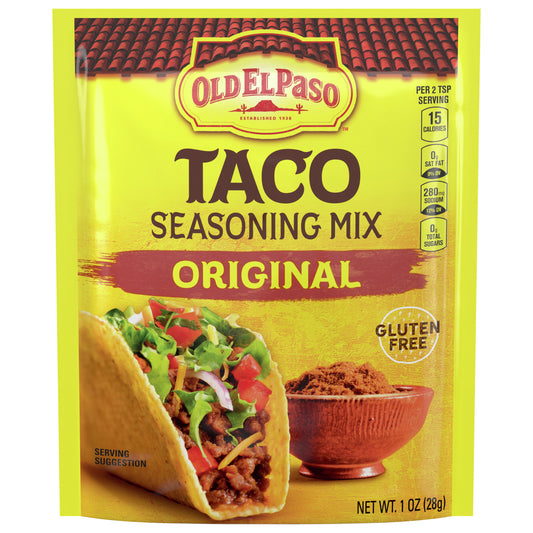 Old El Paso Taco Seasoning Mix, Original Flavor, 1 oz.