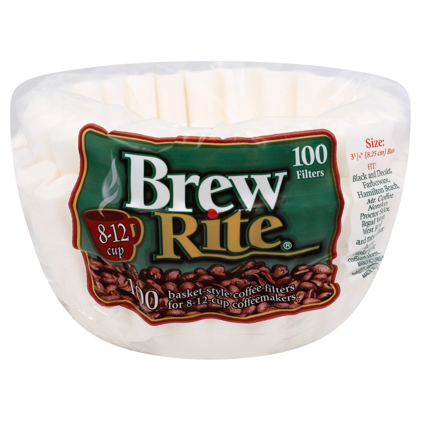 Brew Rite Coffee Filters 100 ea