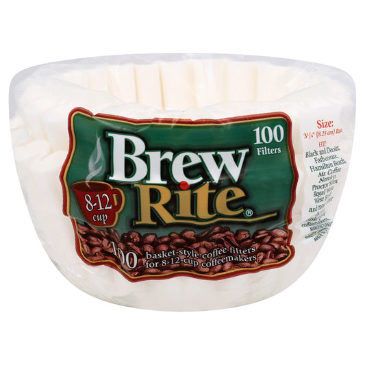 Brew Rite Coffee Filters 100 ea