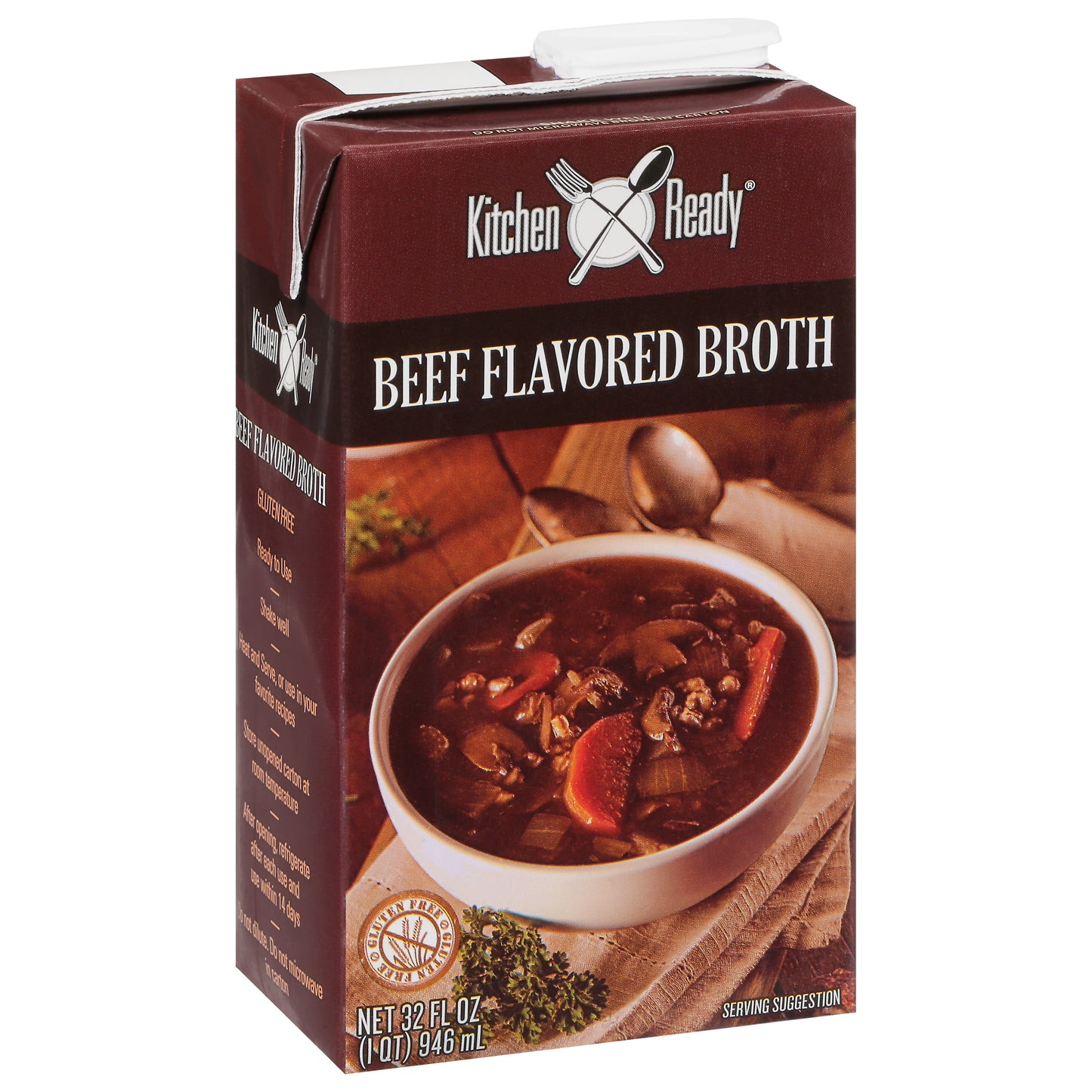 Kitchen Ready Beef Flavored Broth 32 fl oz