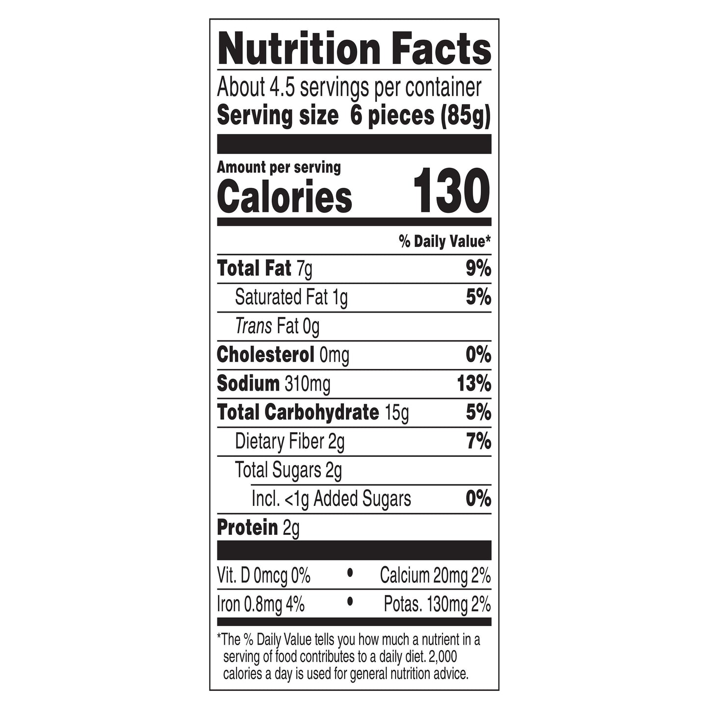 Green Giant Cauliflower Veggie Tots 14 oz