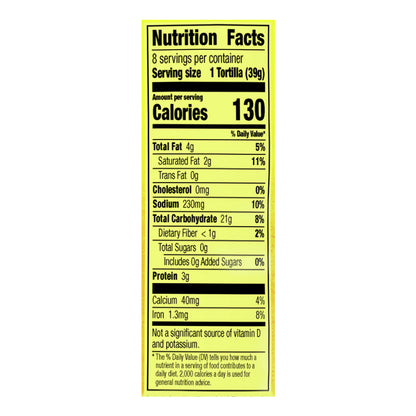 Old El Paso Flour Tortillas, For Burritos, 8 ct., 11 oz.