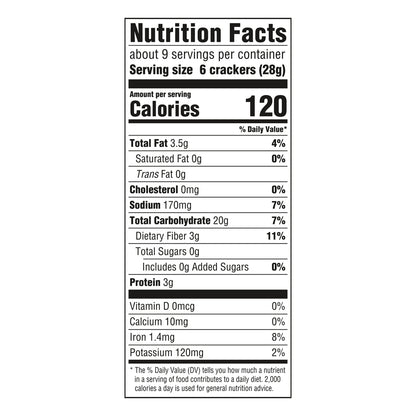 Triscuit Original Whole Grain Wheat Crackers, Vegan Crackers, 8.5 oz