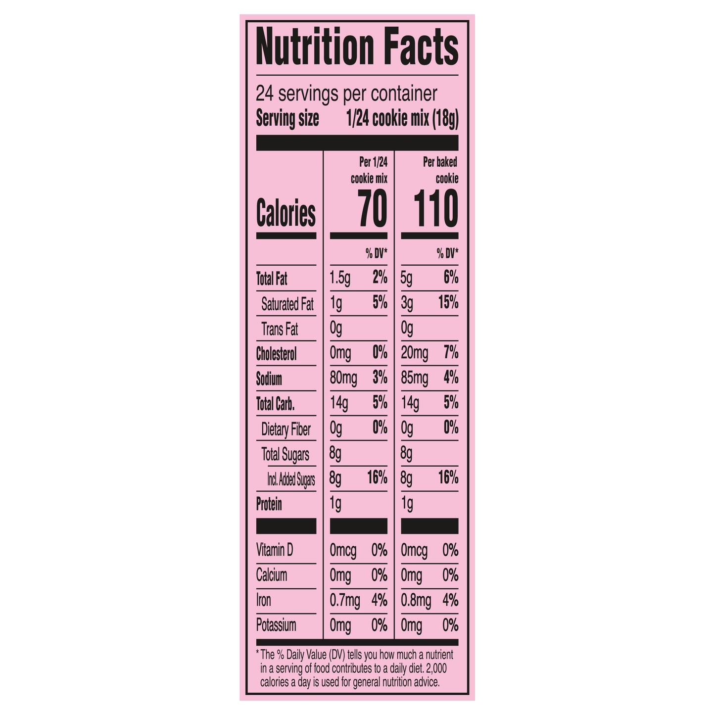 Duncan Hines Dolly Parton's Chocolate Chip Cookie Mix, 15.25 oz.