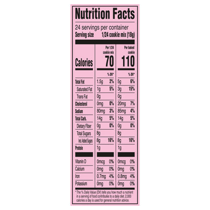 Duncan Hines Dolly Parton's Chocolate Chip Cookie Mix, 15.25 oz.