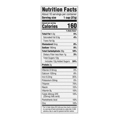 Food Club Coco Loco Peanut Butter Cereal 13 oz