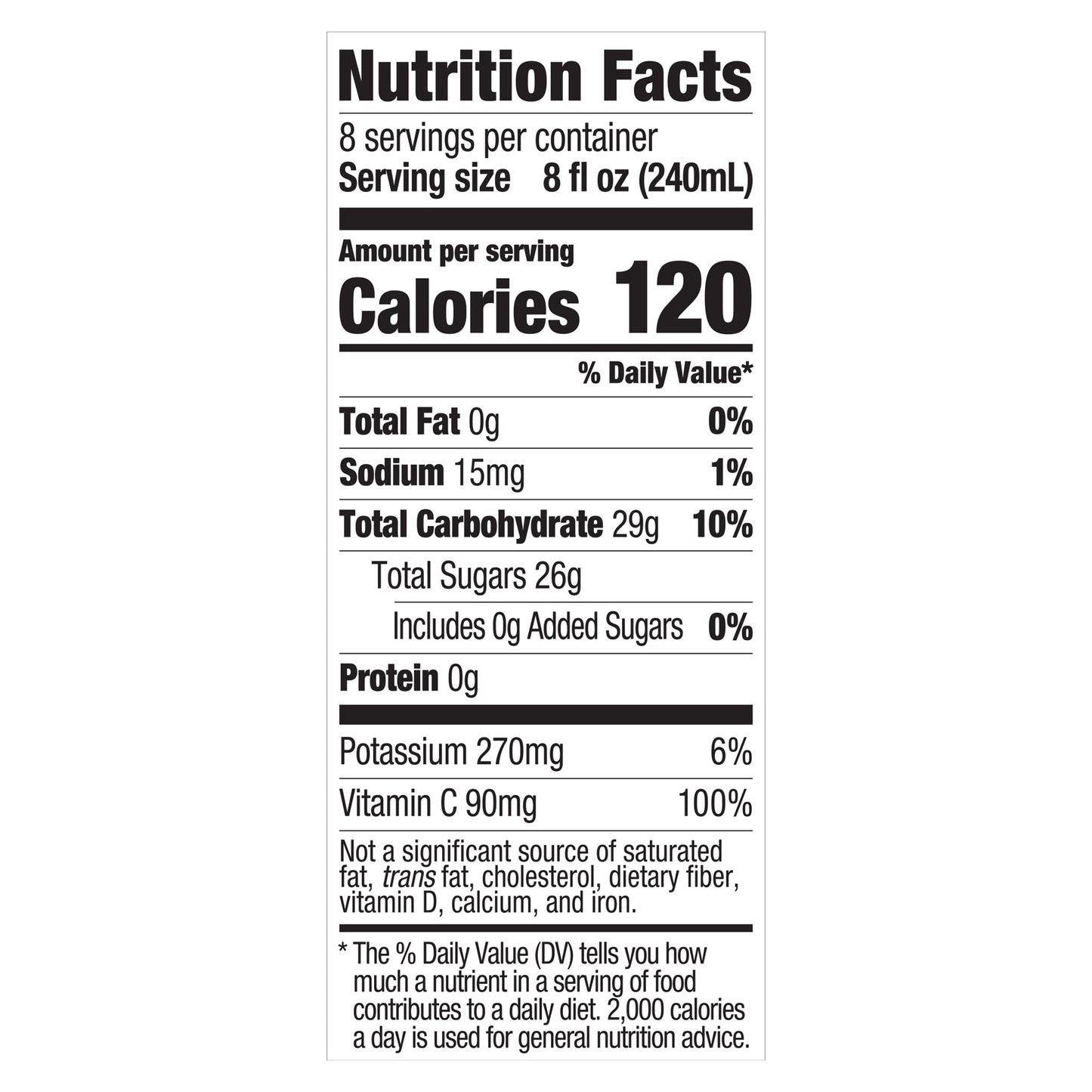 Juicy Juice 100% Juice, Orange Tangerine, 64 Fl Oz Bottle