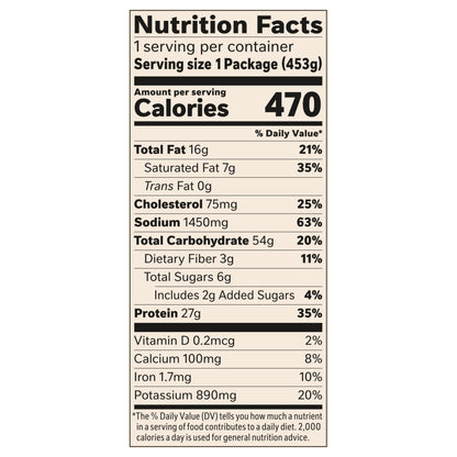 Stouffer's Large Size Roast Turkey Breast Frozen Meal, 16 Ounce